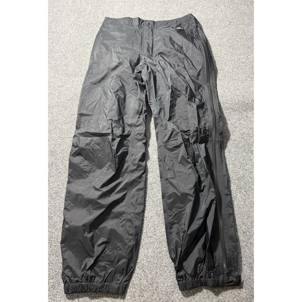 Patagonia Pants Mens M Black H2No Rain Shell Waterproof Hiking Outdoor